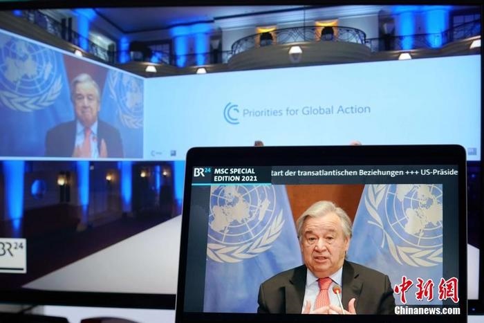 資料圖：聯(lián)合國秘書長古特雷斯。
<a target='_blank' href='http://www.chinanews.com/'>中新社</a>記者 彭大偉 攝