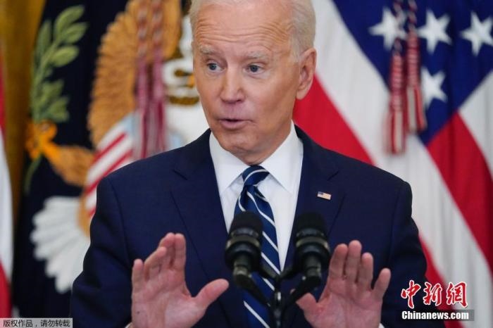 資料圖：美國總統(tǒng)拜登。