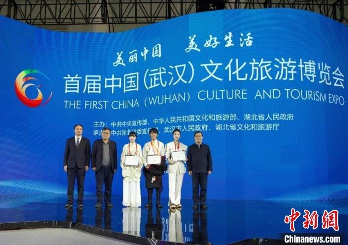 圖為，首屆中國(武漢)文化旅游博覽會現(xiàn)場 武漢文旅局供圖