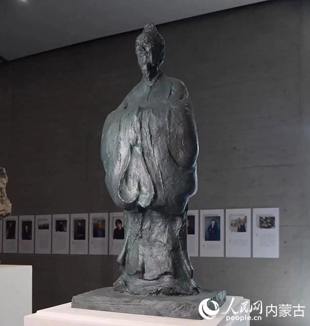 吳為山作品《管子》。實(shí)習(xí)生 楊光攝