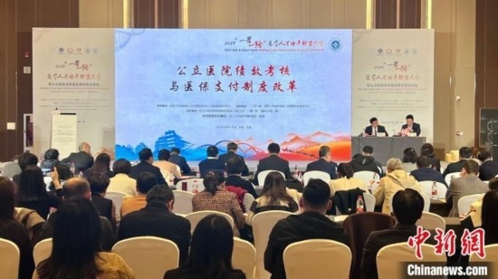 《公立醫(yī)院績效考核與醫(yī)保支付制度改革》分論壇現(xiàn)場。董易鑫 攝