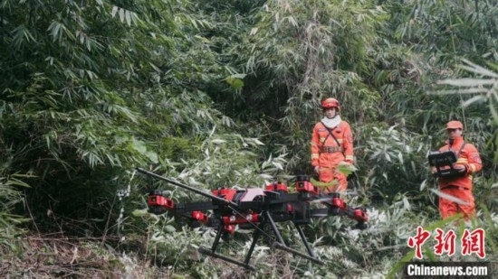 演練現(xiàn)場。瀘州消防供圖