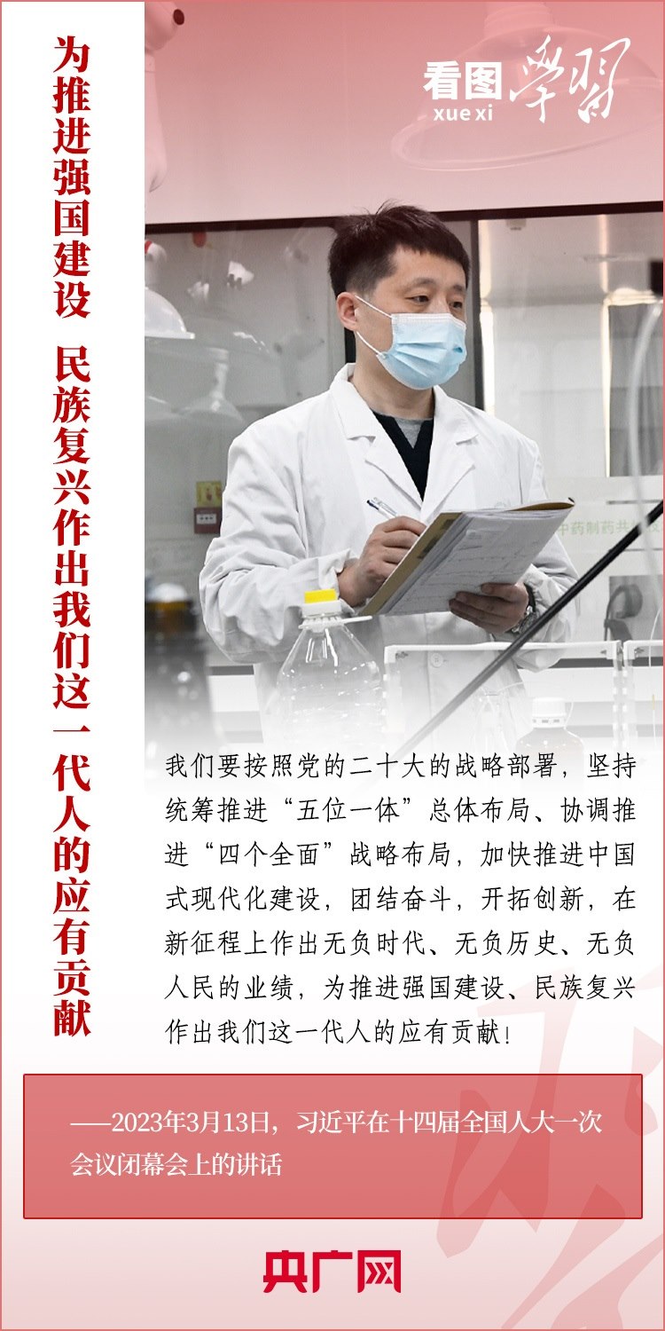 看圖學(xué)習(xí)丨為推進(jìn)強(qiáng)國(guó)建設(shè)、民族復(fù)興作出我們這一代人的應(yīng)有貢獻(xiàn)