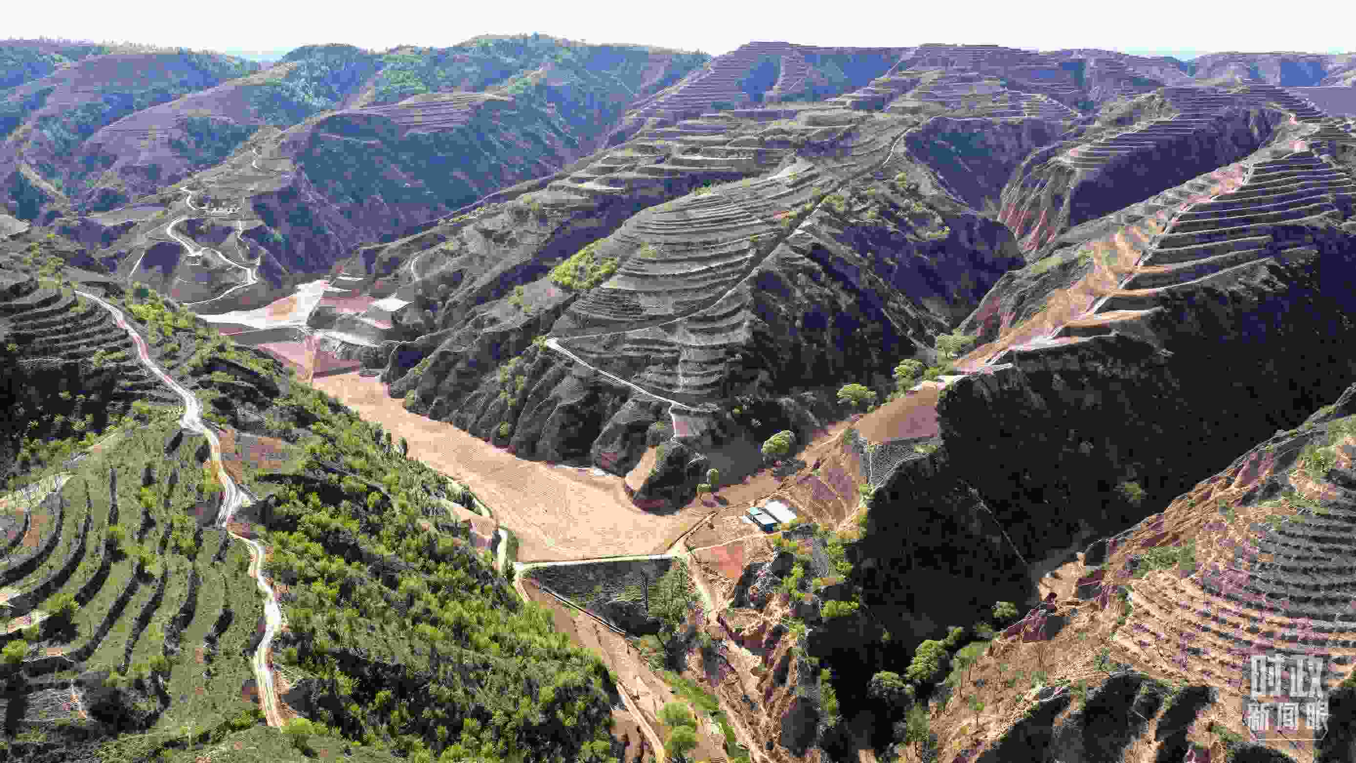 △陜西高原地貌。（圖／視覺中國）