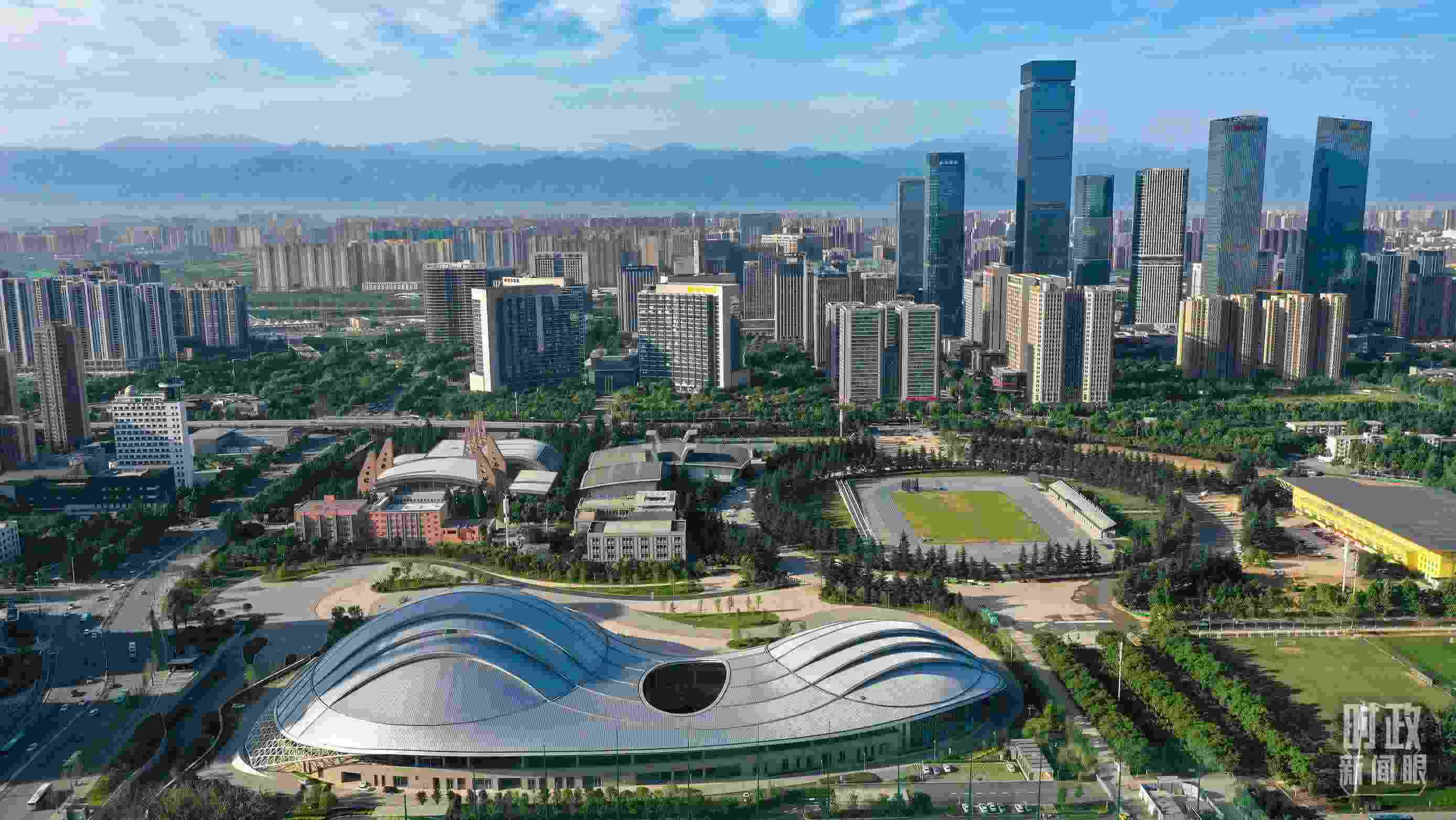 △西安高新區(qū)。（圖／視覺中國）