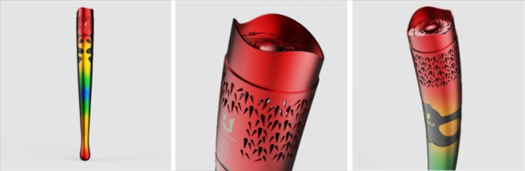 成都大運(yùn)會(huì)火炬“蓉火”。圖片來(lái)源：成都大運(yùn)會(huì)官網(wǎng)