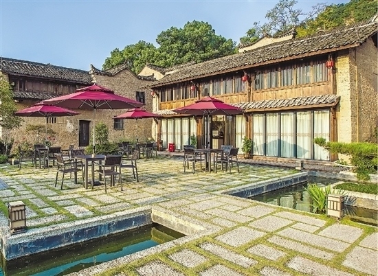 整治后的蓮都區(qū)下南山村催生眾多新業(yè)態(tài)。 當(dāng)?shù)毓﹫D