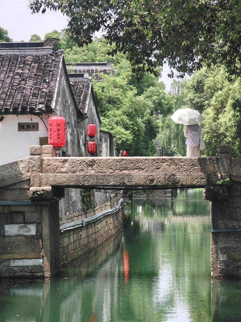 7月6日拍攝的平江歷史文化街區(qū)一景。新華社記者 楊依軍 攝