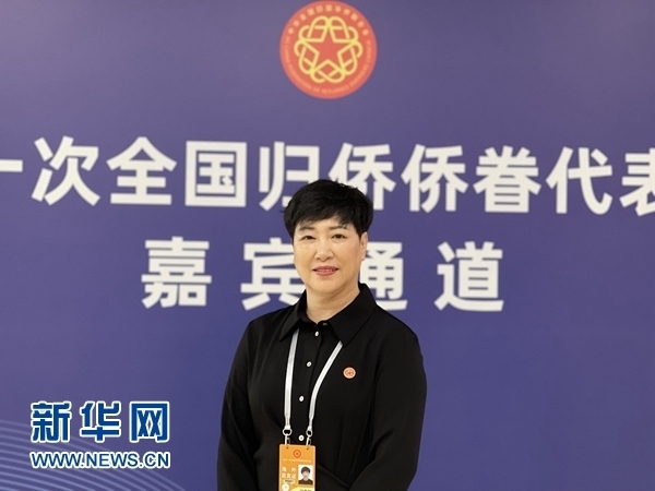 意大利北部麗水同鄉(xiāng)會(huì)會(huì)長(zhǎng)饒俊媚。（受訪人供圖）