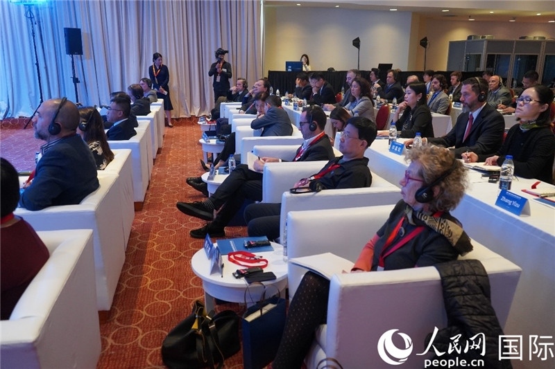 圖為“中拉文明對話論壇”現(xiàn)場。人民網(wǎng)記者 許放攝