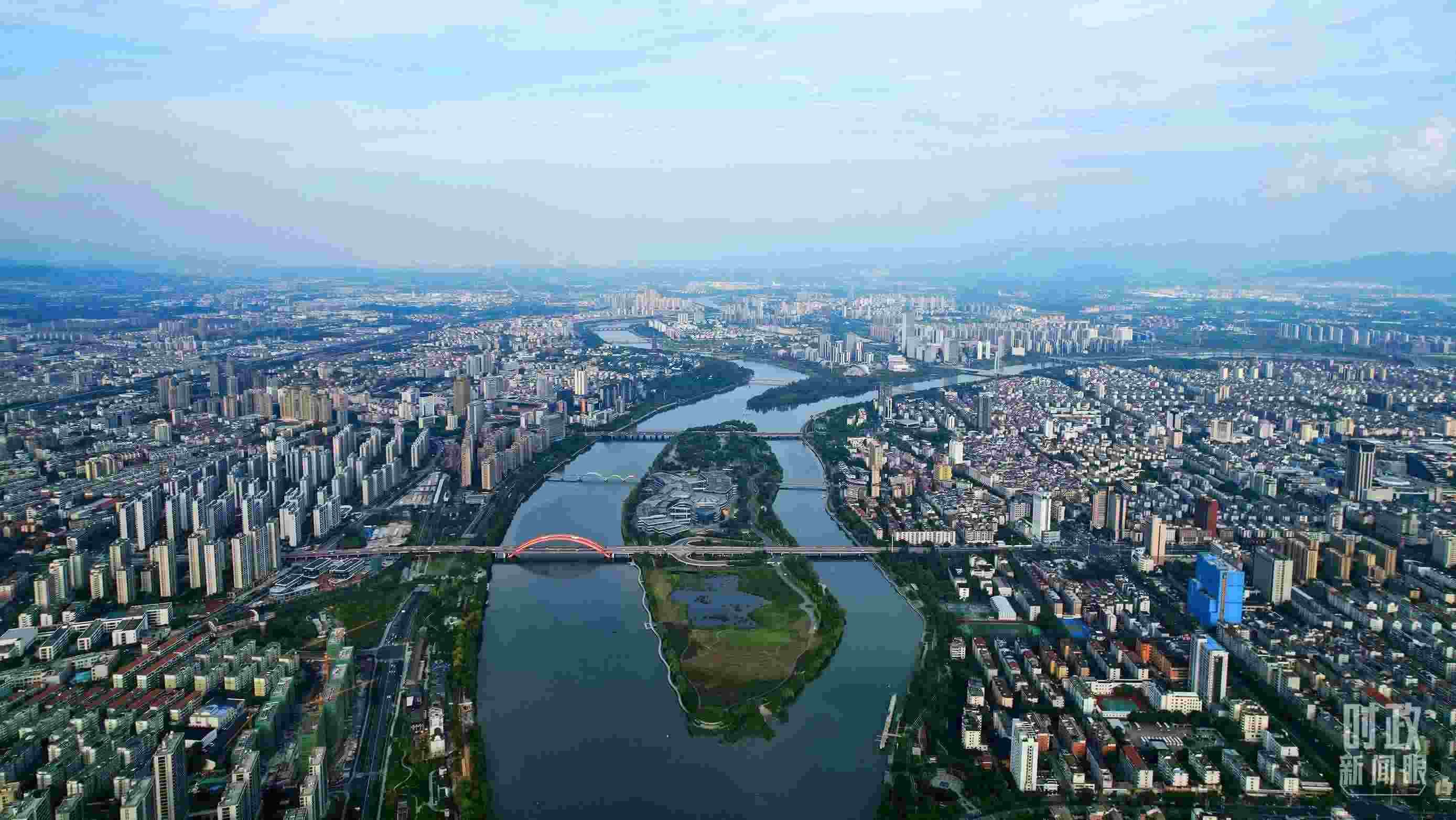 △浙江省金華市。（總臺央視記者范凱拍攝）