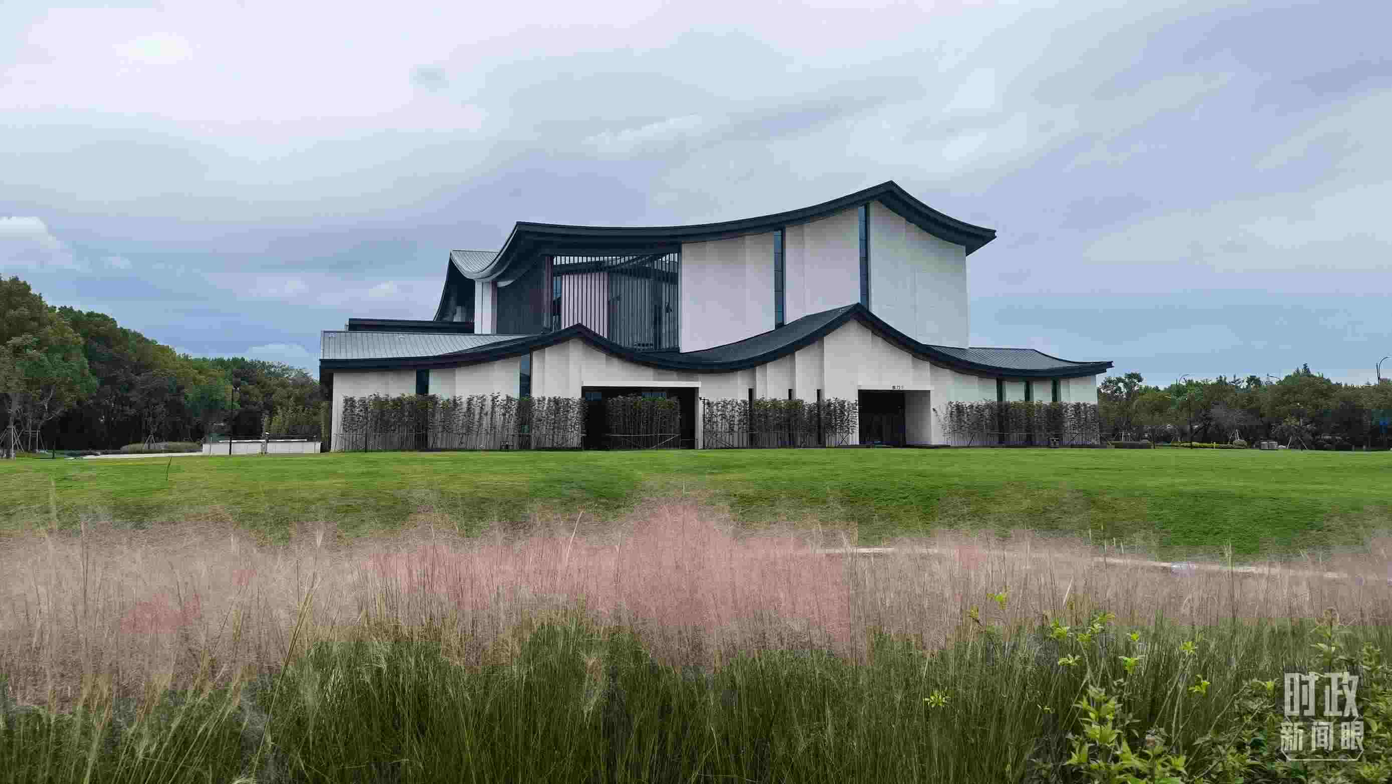 △浙東運河文化園。（總臺央視記者石丞拍攝）