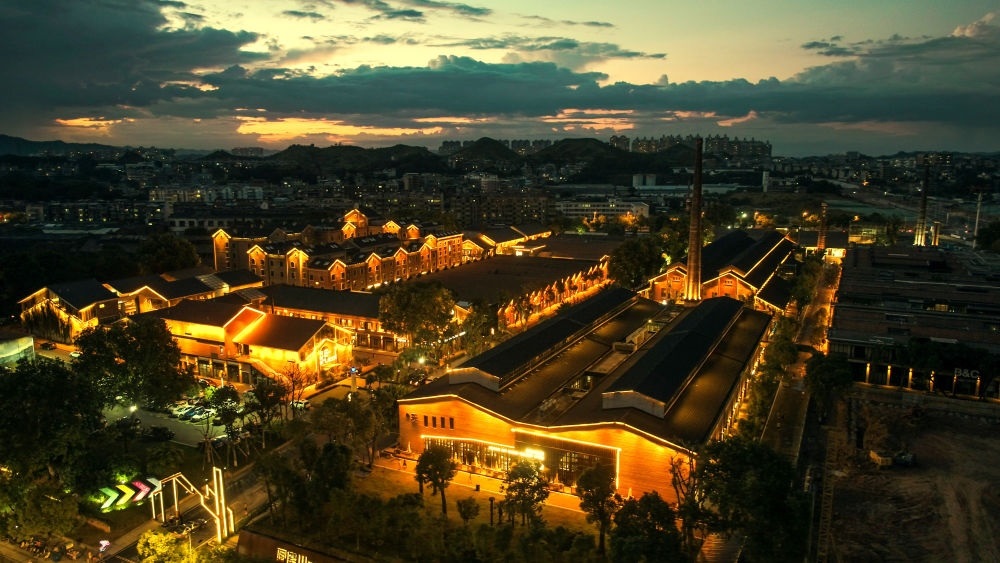 ↑ 景德鎮(zhèn)文創(chuàng)街區(qū)。