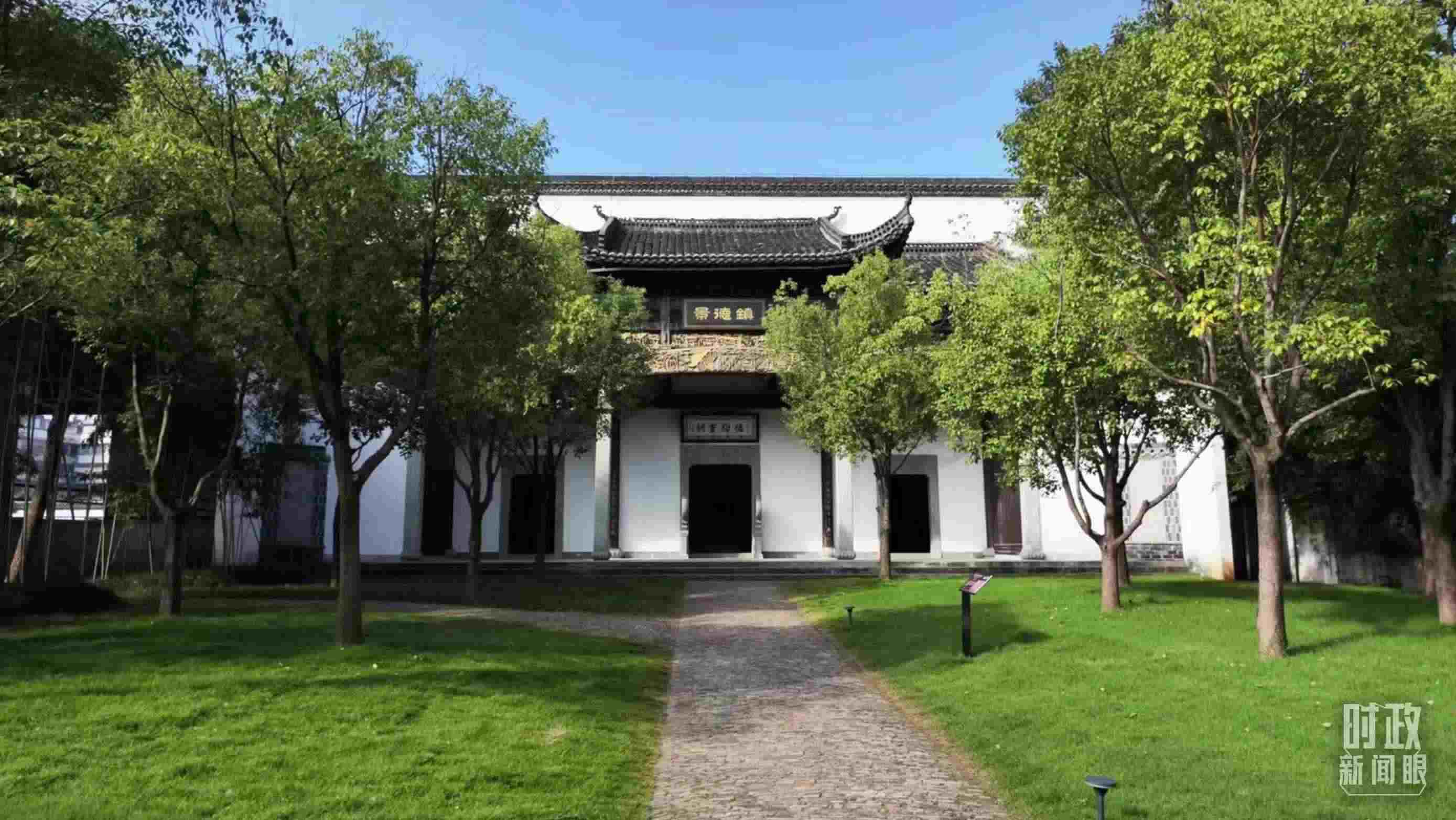 △陶陽里歷史文化街區(qū)。（總臺(tái)央視記者李輝拍攝）