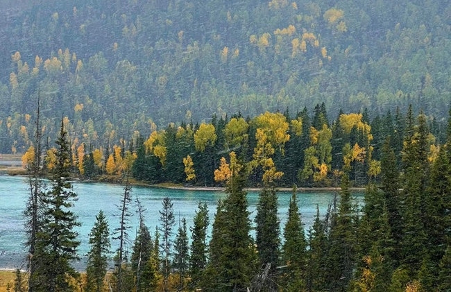 禾木景區(qū)。中國(guó)鐵路烏魯木齊局集團(tuán)有限公司供圖