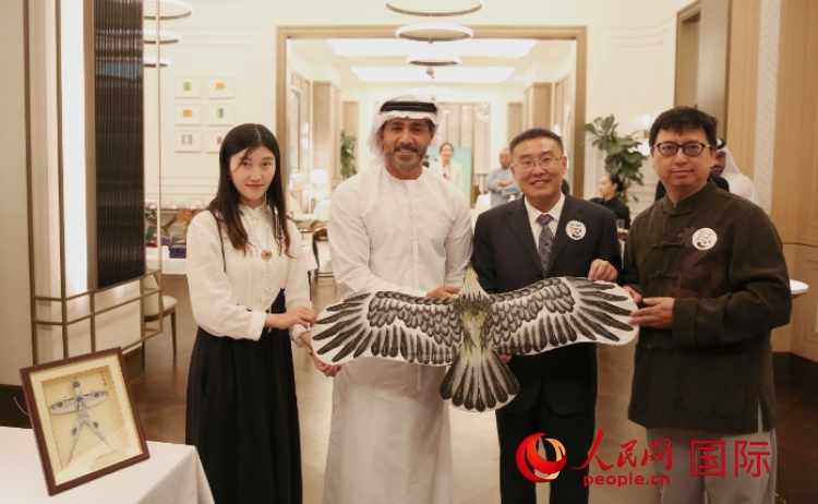 非遺展示。人民網 塔里克·易卜拉欣攝