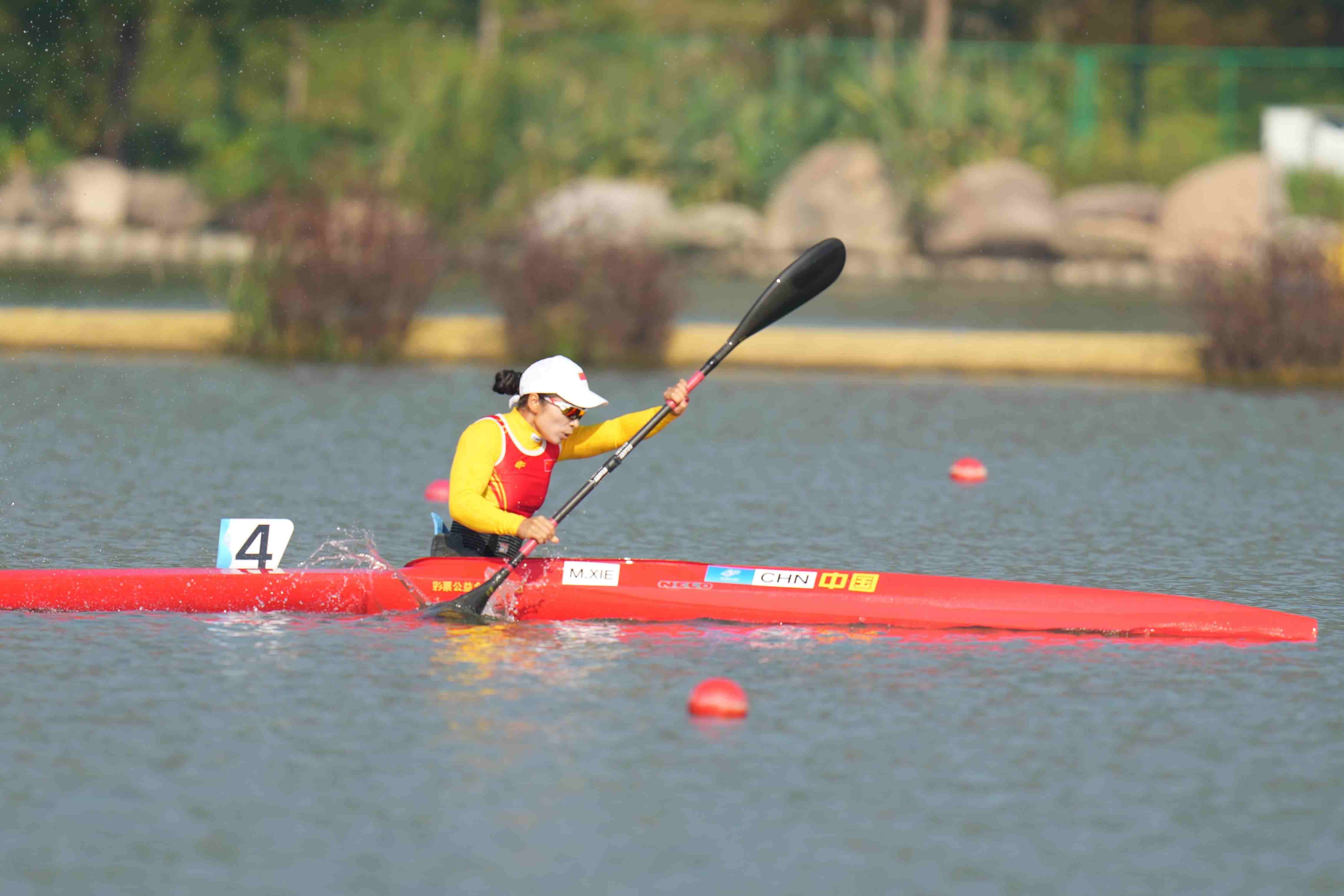 △2023年10月23日，中國(guó)選手謝毛三獲得本屆亞殘運(yùn)會(huì)首金。