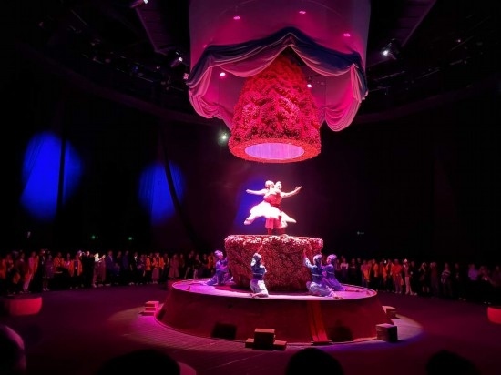 《天釀》演出場景。本報(bào)記者劉書文攝