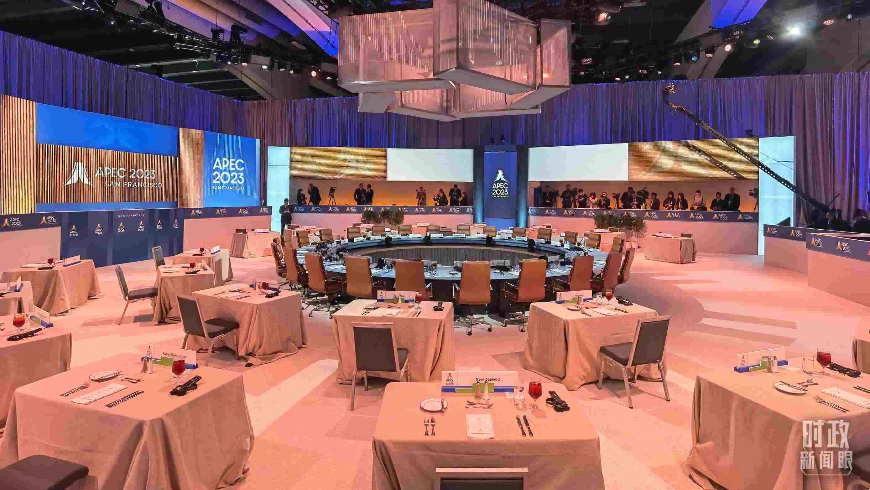 △會(huì)議開始前的現(xiàn)場(chǎng)。（總臺(tái)央視記者石丞拍攝）