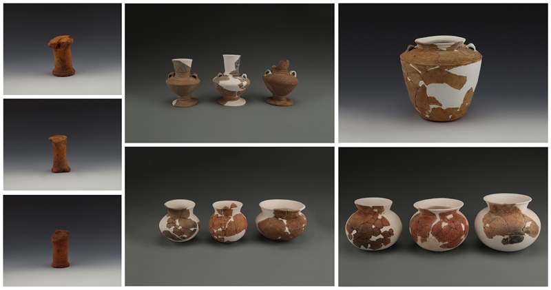 龜山遺址出土陶器。國(guó)家文物局供圖