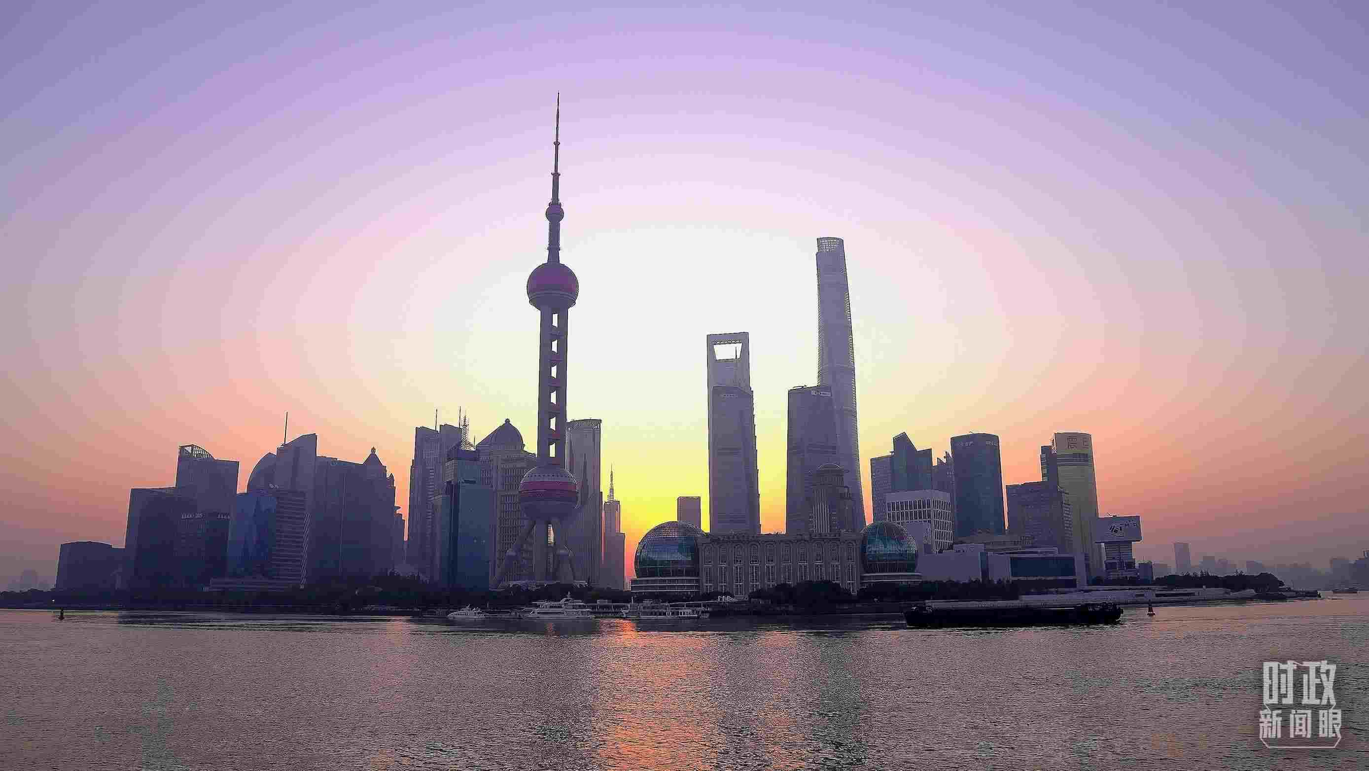 △上海。（總臺(tái)央視記者劉琦拍攝）