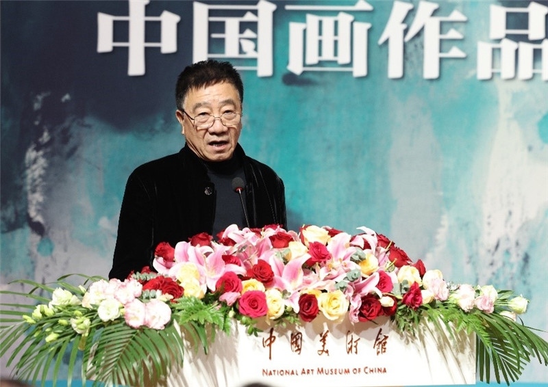 任建國致辭。主辦方供圖