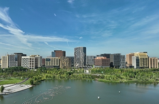 雄安新區(qū)容東片區(qū)。人民網記者 李兆民攝