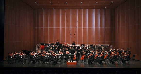 音樂會現(xiàn)場。學(xué)校供圖