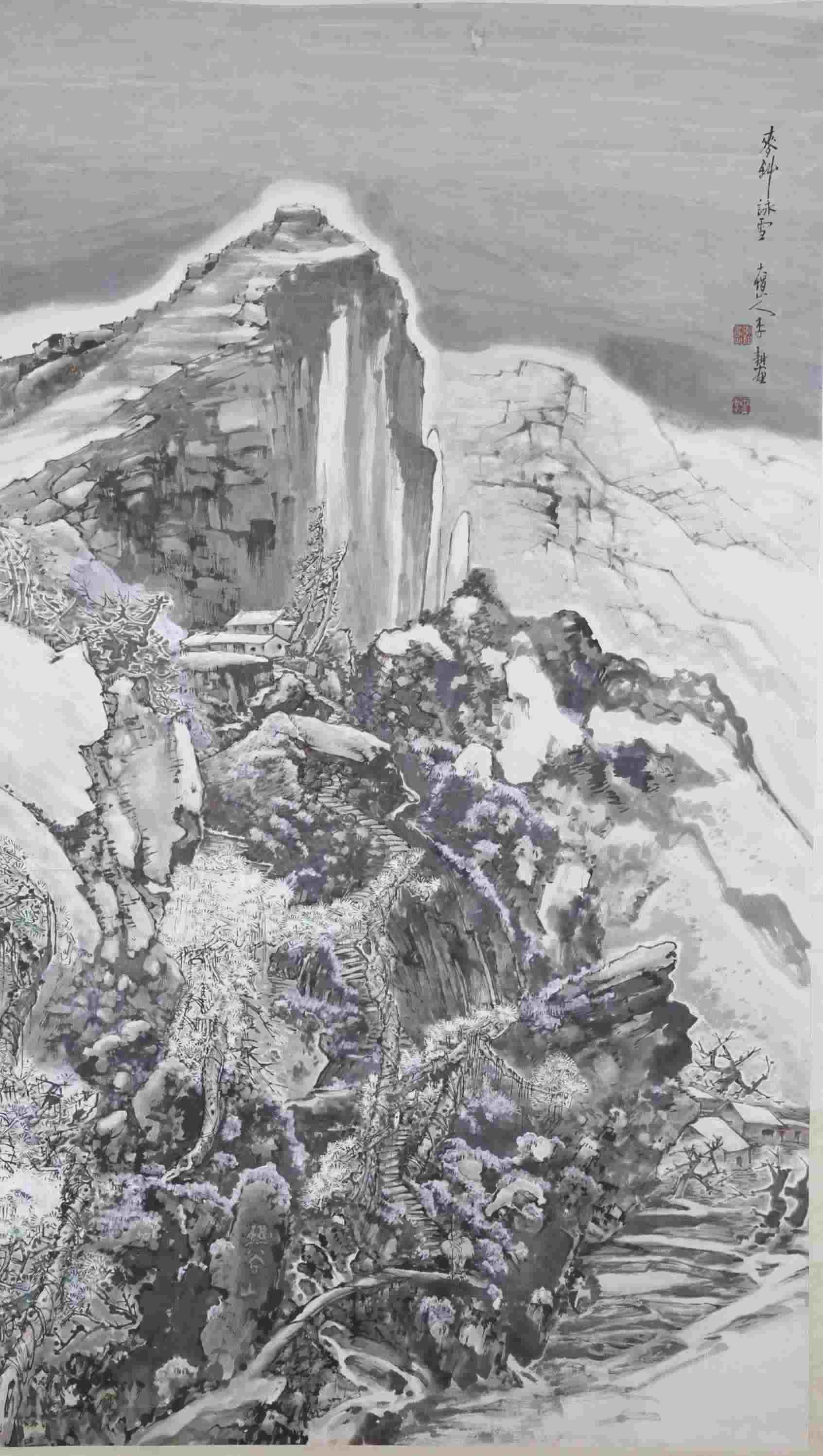 李耕畫(huà)作。(仙游縣博物館供圖)