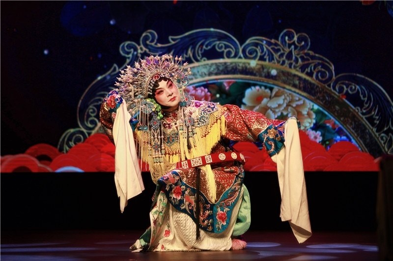 2024年“四海同春”慰?jī)S訪演團(tuán)亞太團(tuán)新西蘭惠靈頓演出現(xiàn)場(chǎng)。圖片由陸欣讌、孟韜、葉勇提供