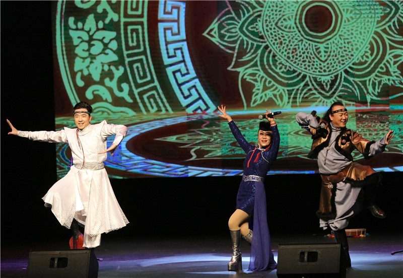 2024年“四海同春”慰?jī)S訪演團(tuán)亞太團(tuán)新西蘭惠靈頓演出現(xiàn)場(chǎng)。圖片由陸欣讌、孟韜、葉勇提供