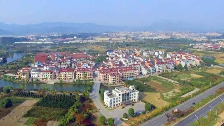 △俯瞰后陳村。