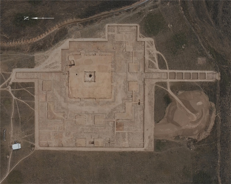 四角坪遺址平面圖。中國文物報社供圖