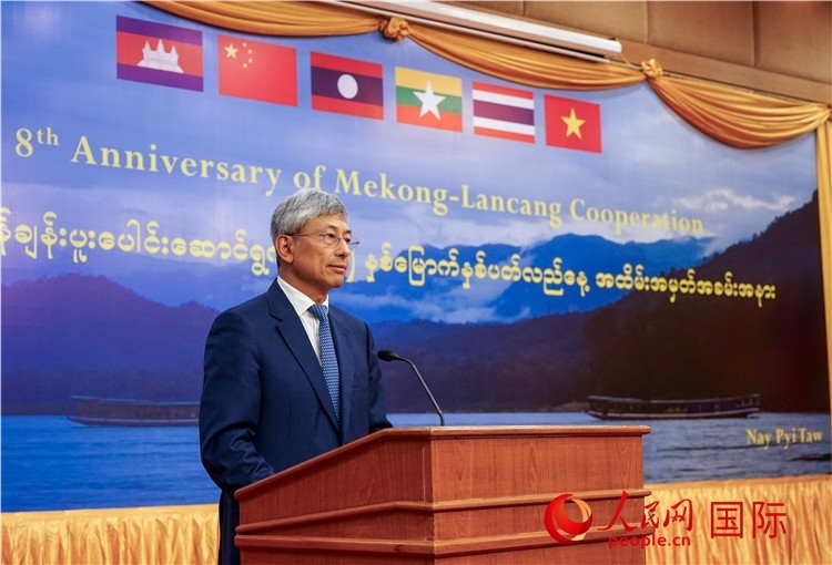 陳海大使致辭。人民網(wǎng)記者 謝佳君攝