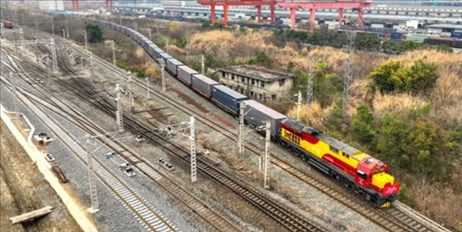 全國鐵路實(shí)行新的貨物列車運(yùn)行圖。國鐵集團(tuán)供圖