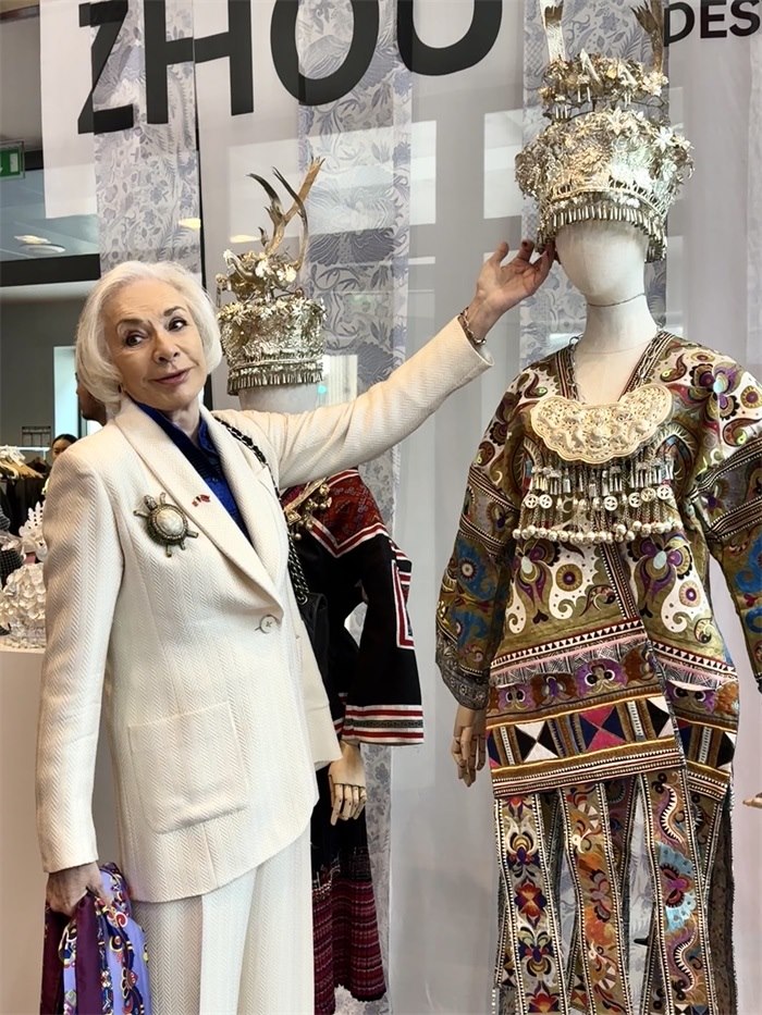 法國友人參加2024多彩貴州文化和旅游推廣周活動。主辦方供圖