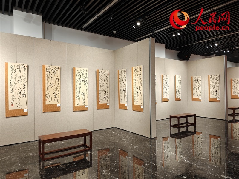 展廳現(xiàn)場。人民網記者 韋衍行攝
