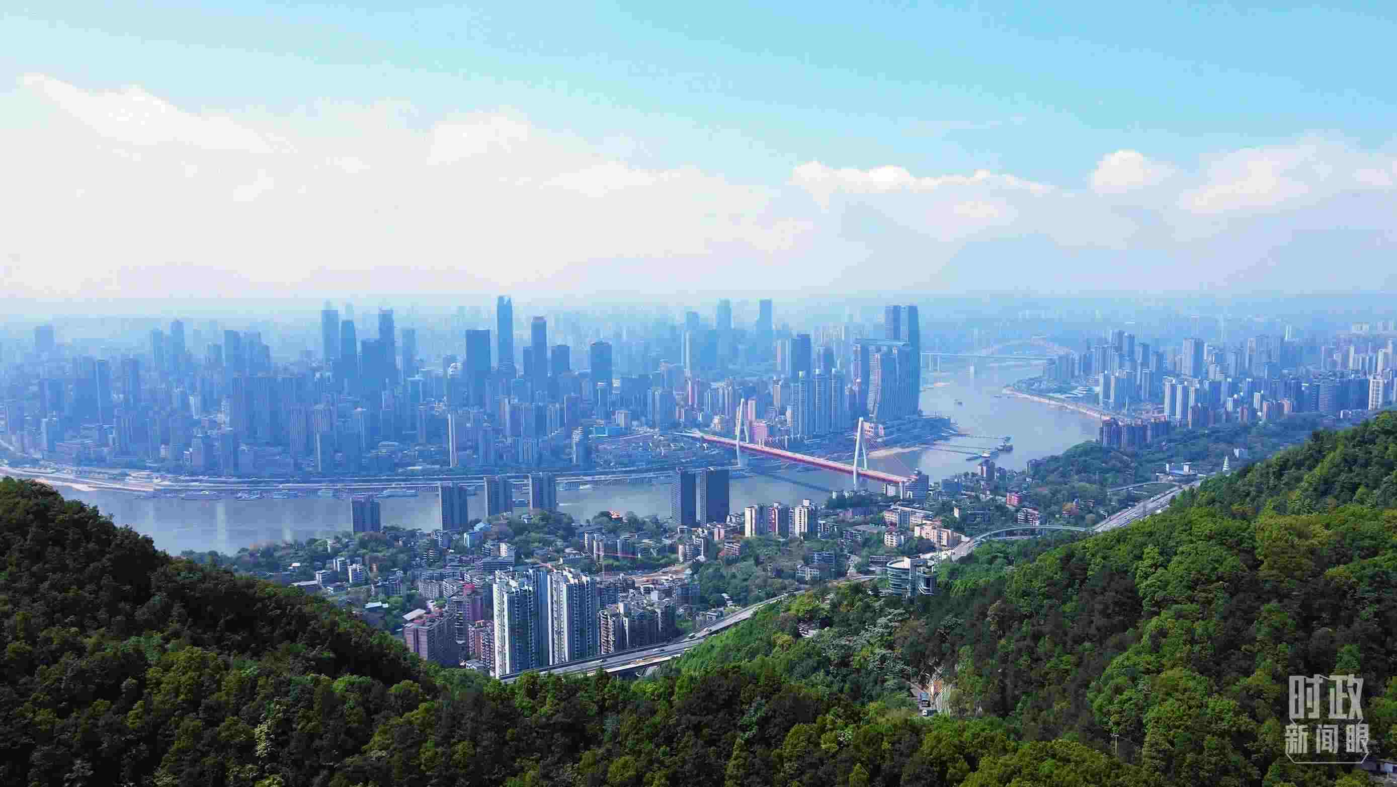 △重慶。（總臺記者謝鵬拍攝）