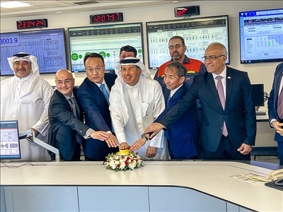 圖為燃機(jī)點(diǎn)火儀式，主辦方供圖