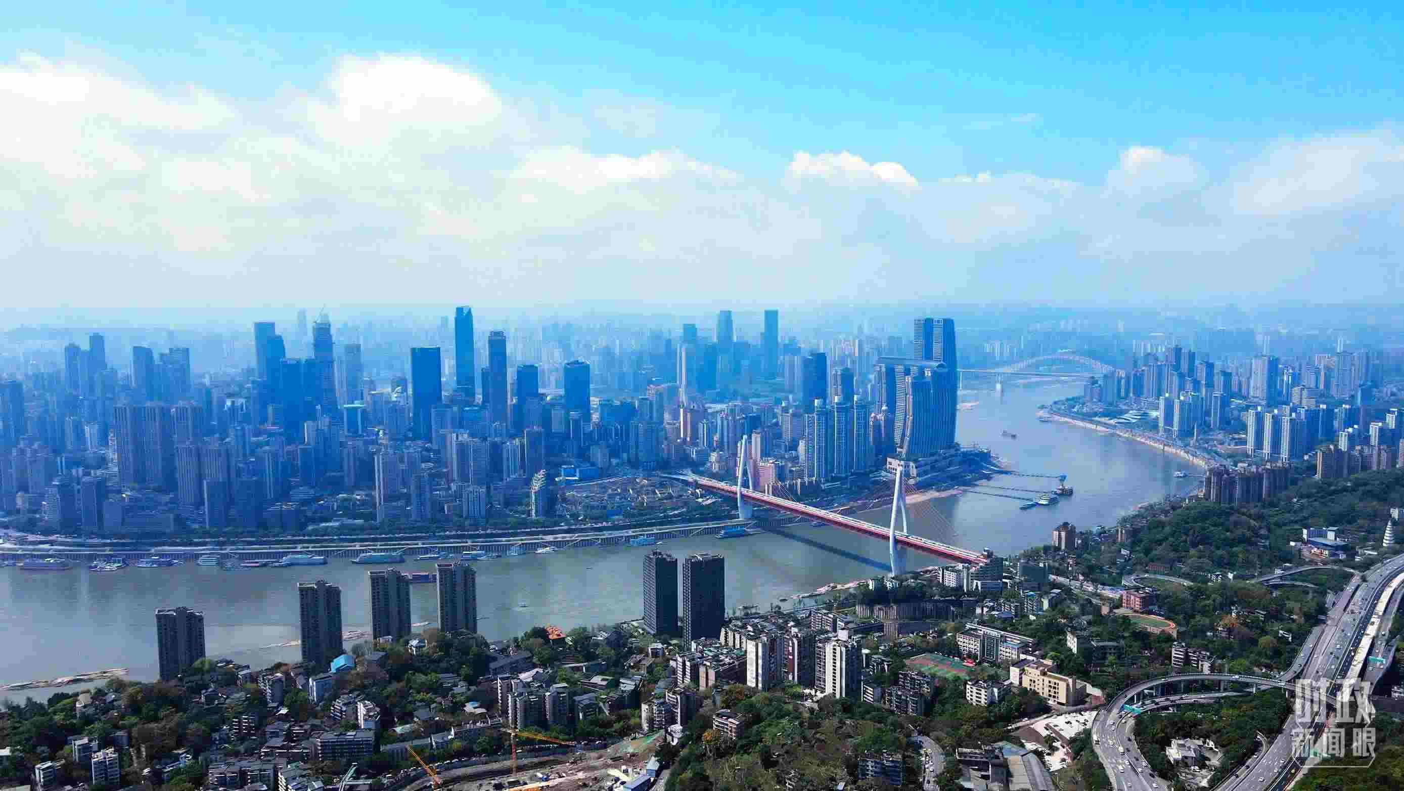 △重慶。（總臺記者謝鵬拍攝）