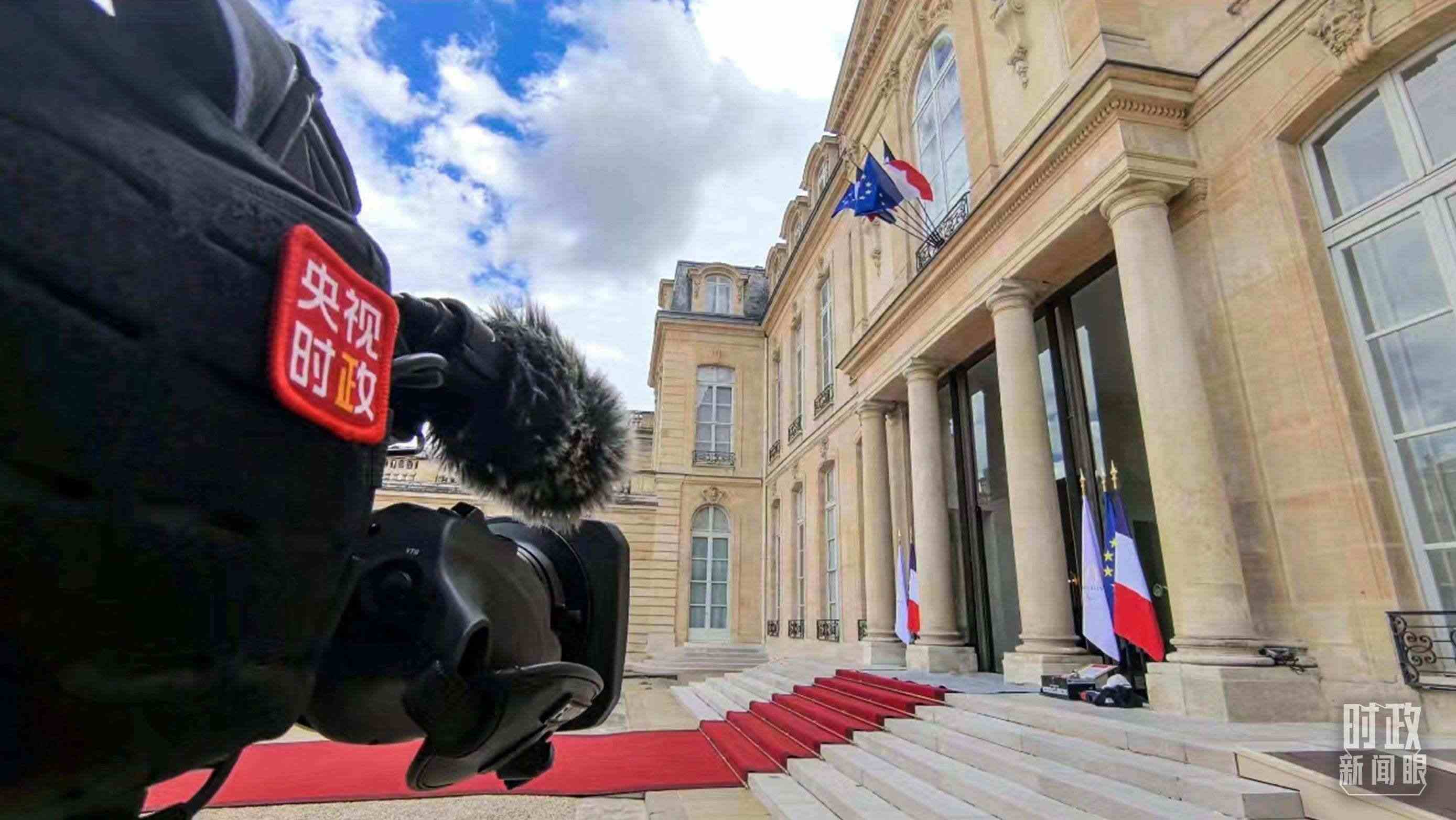 △愛(ài)麗舍宮。（總臺(tái)央視記者陸泓宇拍攝）