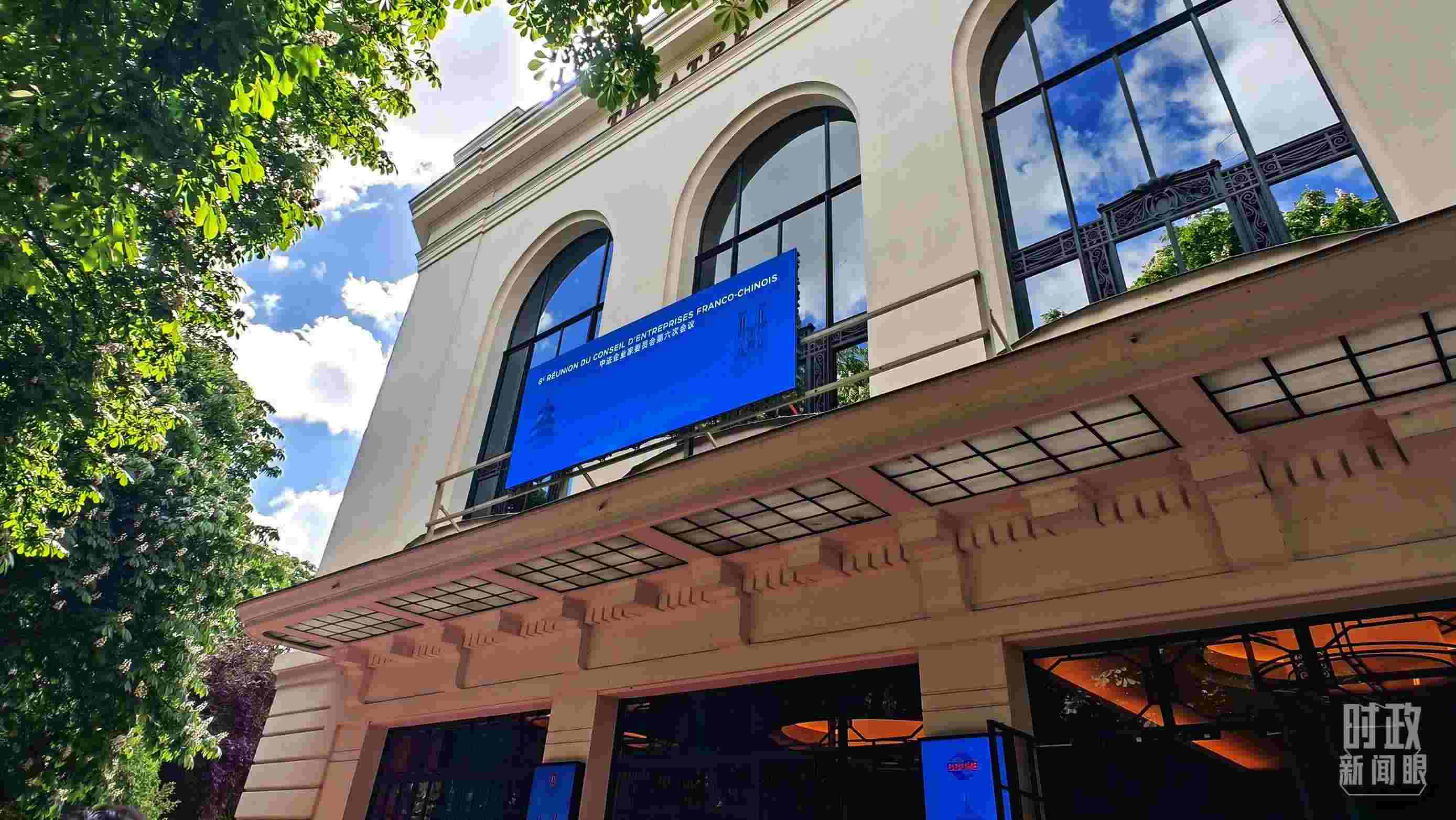 △馬里尼劇院。（總臺(tái)央廣記者馬喆拍攝）