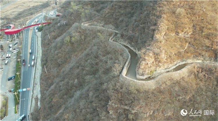 紅旗渠。人民網(wǎng)記者 劉寧攝