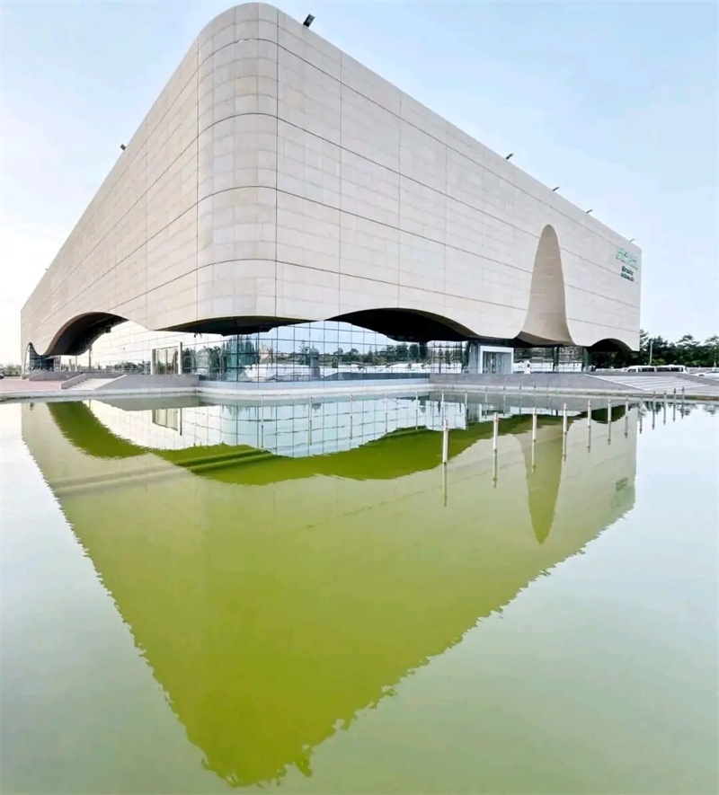 中國政府援建阿爾及爾歌劇院。大使館供圖