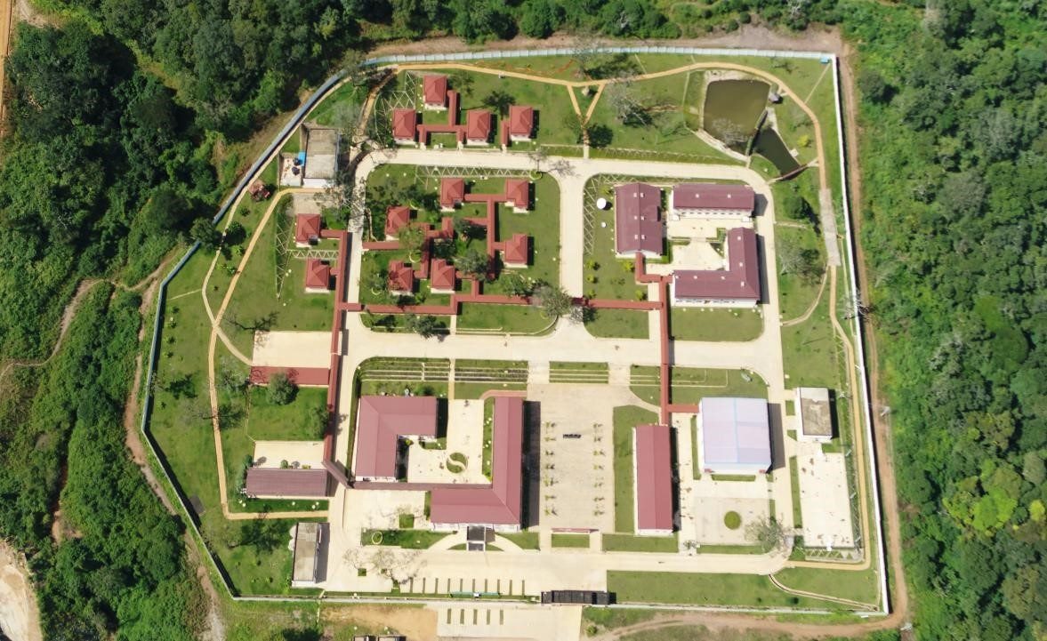 負(fù)責(zé)運(yùn)營管理剛果（金）布桑加水電站的中剛水電公司。中鐵資源集團(tuán)供圖