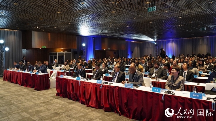 6月26日，北京—南非經(jīng)貿(mào)合作推介洽談會在約翰內(nèi)斯堡成功舉辦。人民網(wǎng) 劉暢攝