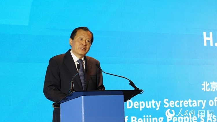 劉偉副書記致辭。人民網(wǎng) 劉暢攝