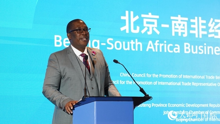 勒蘇非省長致辭。人民網(wǎng) 劉暢攝