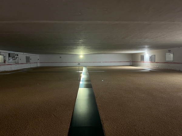 襄陽直屬庫倉內存儲的小麥。受訪者供圖