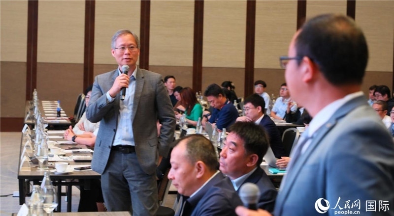 講座現(xiàn)場互動。人民網(wǎng)記者 簡承淵攝